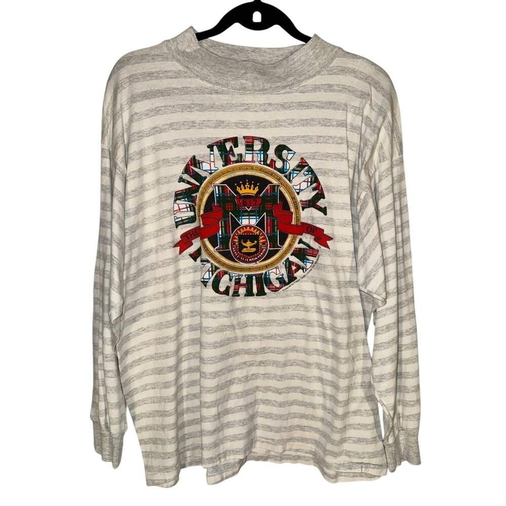 Vintage University of Michigan Shirt by Freeze Michigan Wolverines 1990s